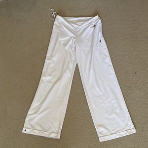 White adidas yoga pants